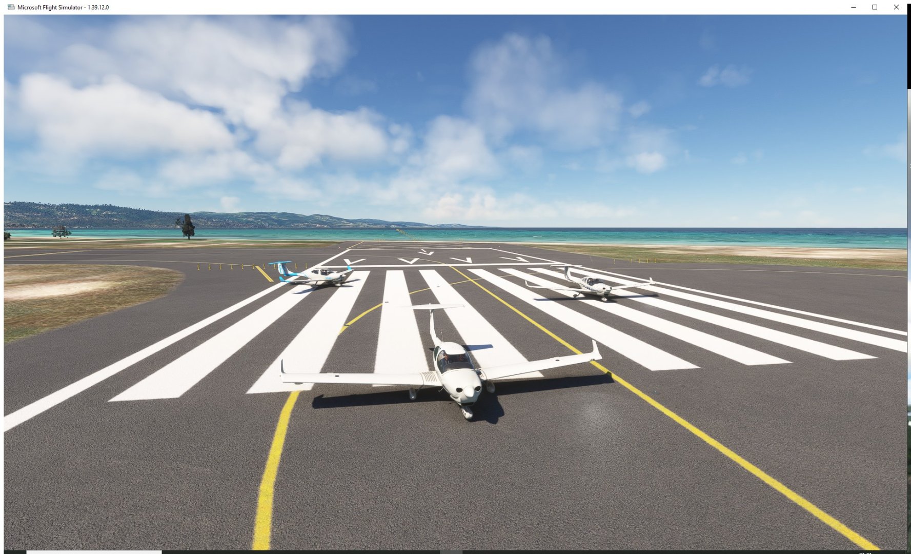 05-03-2026  en DA 40  sur les caraïbes