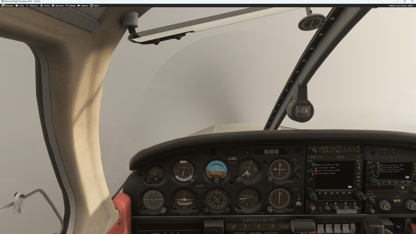 22-03 passage heureusement  très court dans la brume