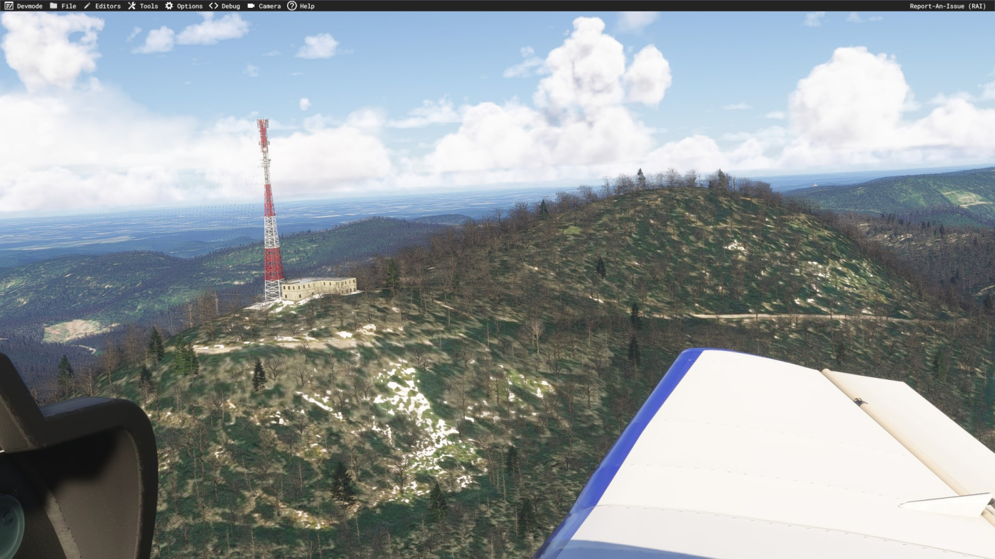 22-04-13-33  à 1300ft, le pylone peu avant LF5423