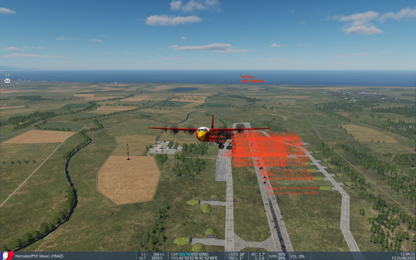 21 29 48  Du largage de parras Domage pour les étiquettes