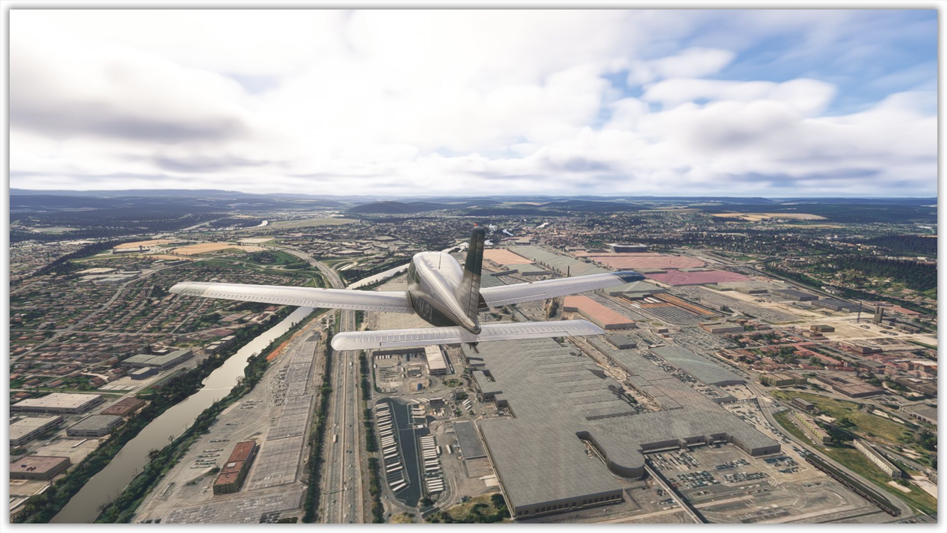 16-03-2026 Vol VFR sur IVAO (7), en effectuant un tour de France